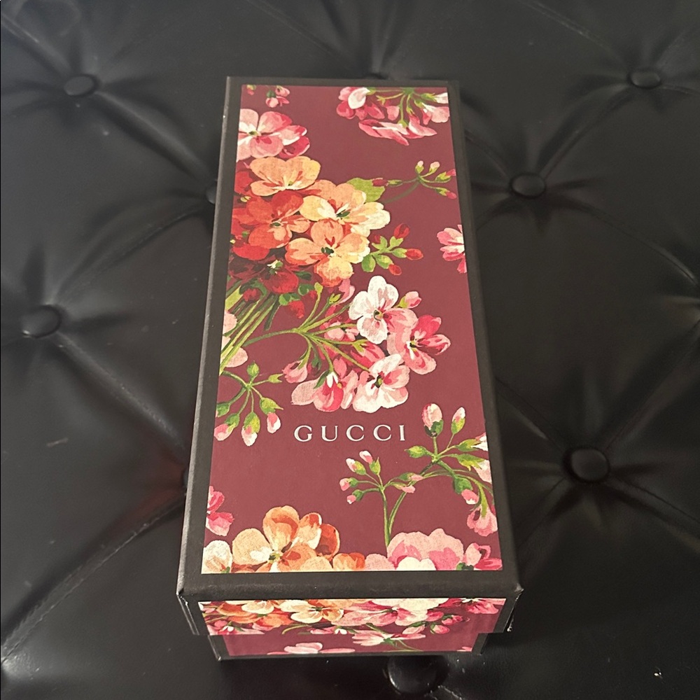 Gucci Floral Burgundy Box